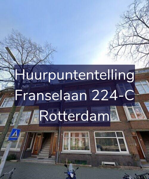 Foto gevel Huurpuntentelling voor Franselaan 224-C, Rotterdam