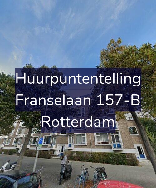 Foto gevel Huurpuntentelling voor Franselaan 157-B, Rotterdam