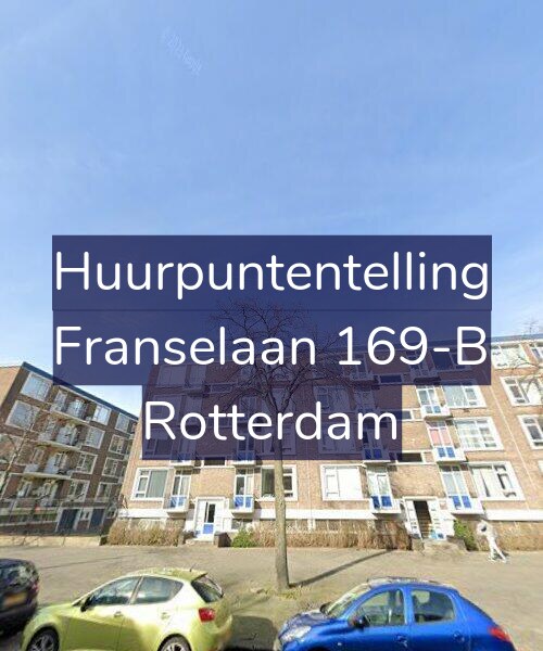 Foto gevel Huurpuntentelling voor Franselaan 169-B, Rotterdam