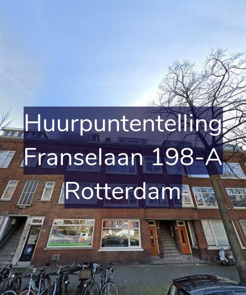 Foto gevel Huurpuntentelling voor Franselaan 198-A, Rotterdam