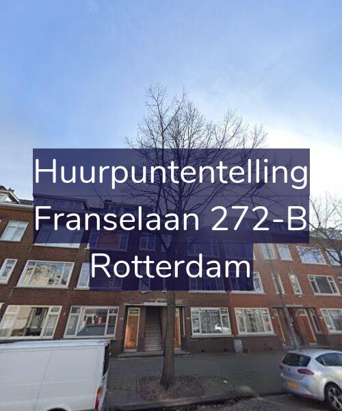 Foto gevel Huurpuntentelling voor Franselaan 272-B, Rotterdam
