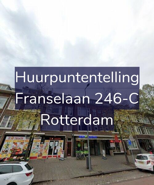 Foto gevel Huurpuntentelling voor Franselaan 246-C, Rotterdam