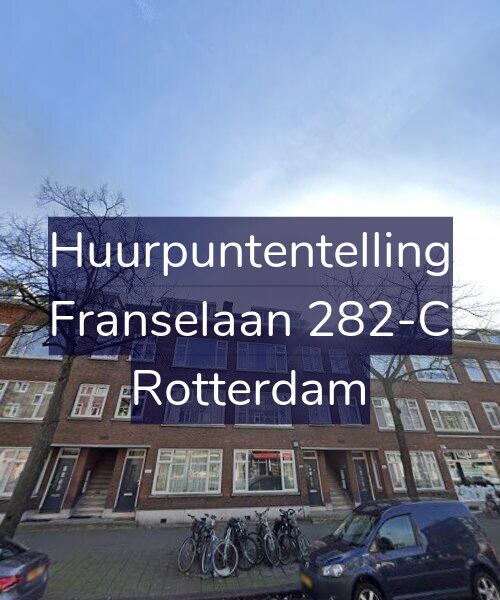 Foto gevel Huurpuntentelling voor Franselaan 282-C, Rotterdam