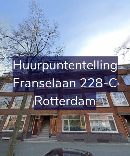 Foto gevel Huurpuntentelling voor Franselaan 228-C, Rotterdam