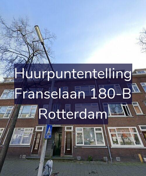 Foto gevel Huurpuntentelling voor Franselaan 180-B, Rotterdam