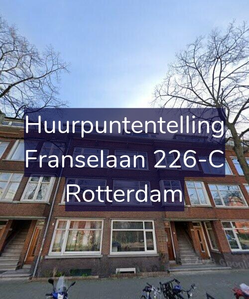 Foto gevel Huurpuntentelling voor Franselaan 226-C, Rotterdam
