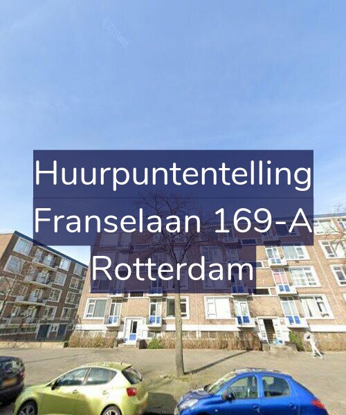 Foto gevel Huurpuntentelling voor Franselaan 169-A, Rotterdam