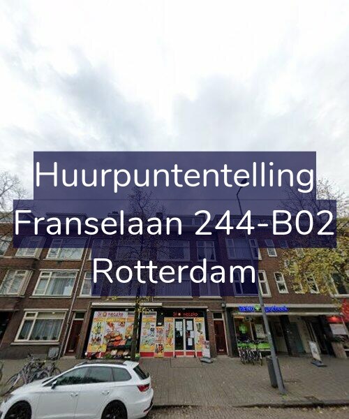 Foto gevel Huurpuntentelling voor Franselaan 244-B02, Rotterdam