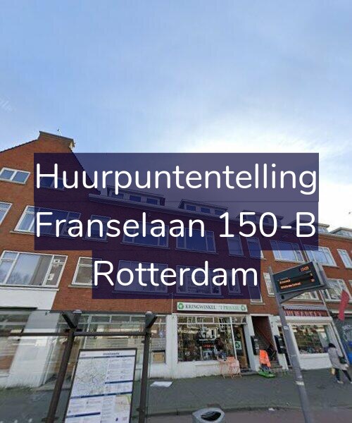 Foto gevel Huurpuntentelling voor Franselaan 150-B, Rotterdam