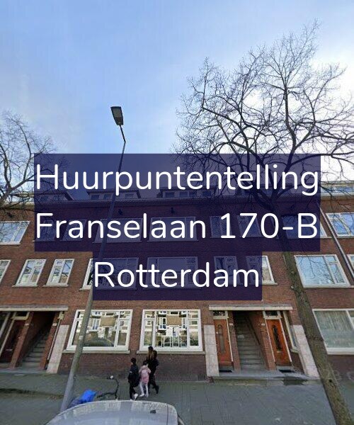 Foto gevel Huurpuntentelling voor Franselaan 170-B, Rotterdam