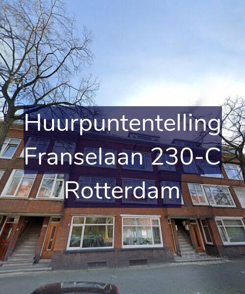 Foto gevel Huurpuntentelling voor Franselaan 230-C, Rotterdam