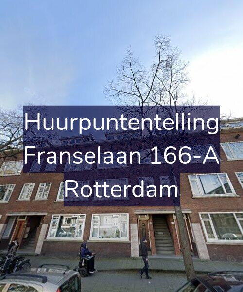 Foto gevel Huurpuntentelling voor Franselaan 166-A, Rotterdam