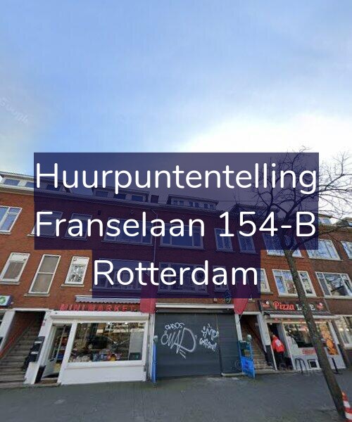 Foto gevel Huurpuntentelling voor Franselaan 154-B, Rotterdam