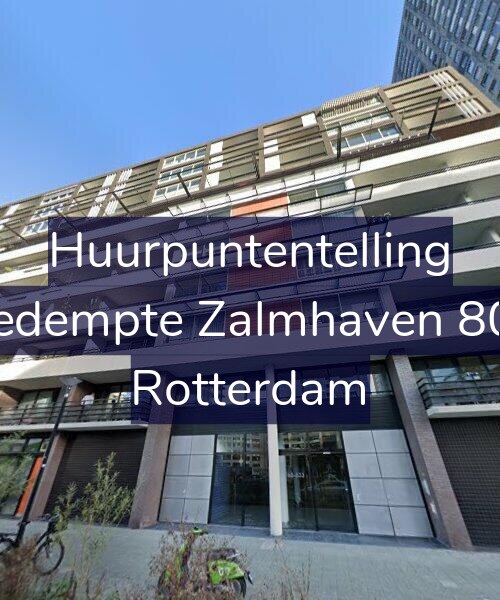 Foto gevel Huurpuntentelling voor Gedempte Zalmhaven 807, Rotterdam