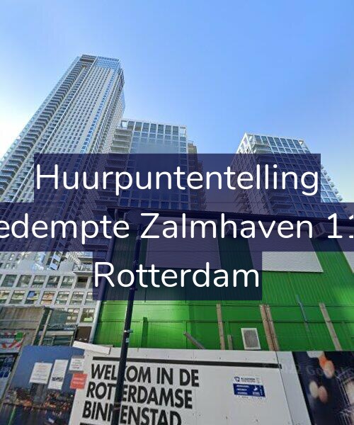 Foto gevel Huurpuntentelling voor Gedempte Zalmhaven 110, Rotterdam