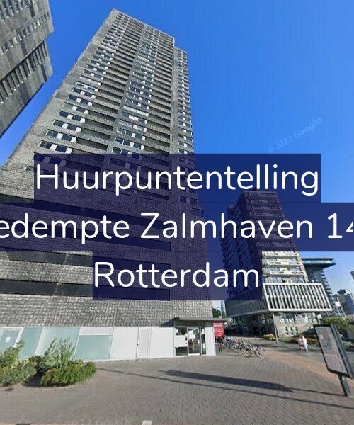 Foto gevel Huurpuntentelling voor Gedempte Zalmhaven 147, Rotterdam