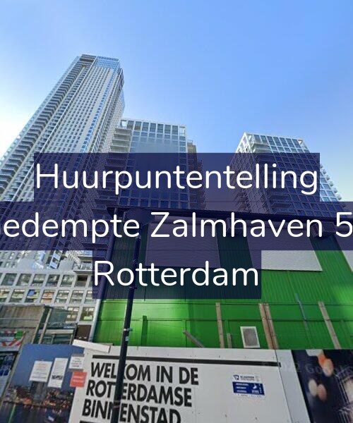 Foto gevel Huurpuntentelling voor Gedempte Zalmhaven 54, Rotterdam