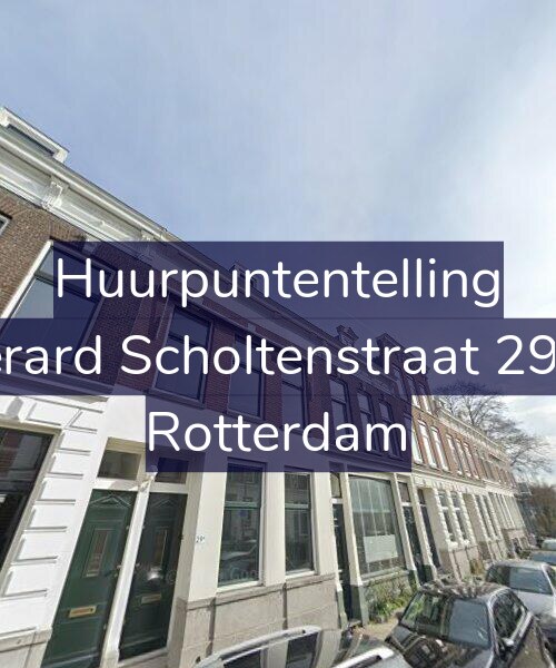 Foto gevel Huurpuntentelling voor Gerard Scholtenstraat 29-B, Rotterdam