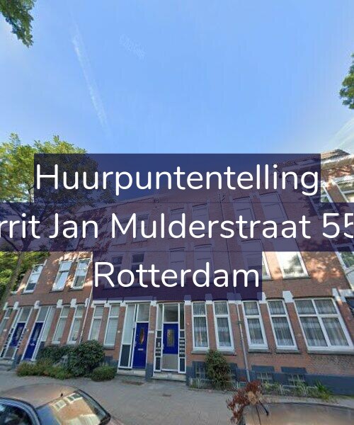 Foto gevel Huurpuntentelling voor Gerrit Jan Mulderstraat 55-D, Rotterdam