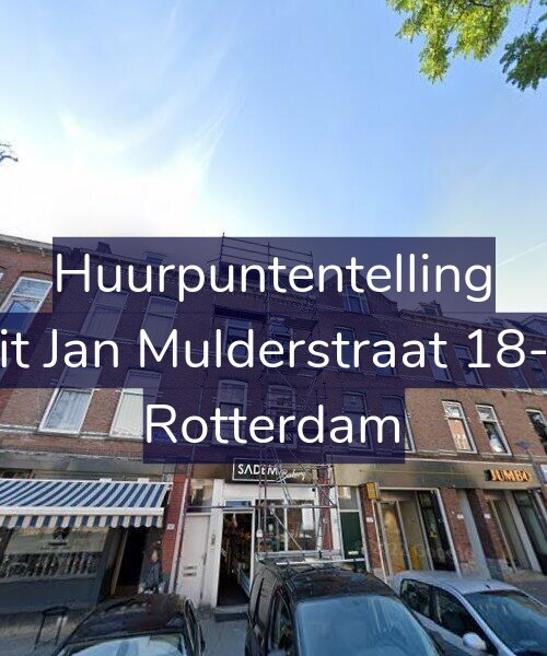 Foto gevel Huurpuntentelling voor Gerrit Jan Mulderstraat 18-A03, Rotterdam