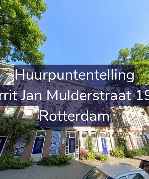 Foto gevel Huurpuntentelling voor Gerrit Jan Mulderstraat 19-C, Rotterdam