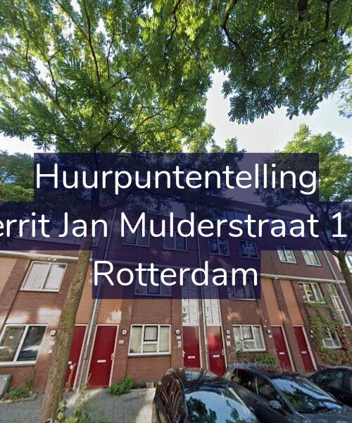 Foto gevel Huurpuntentelling voor Gerrit Jan Mulderstraat 104, Rotterdam