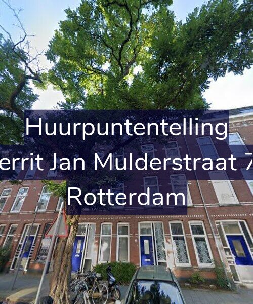 Foto gevel Huurpuntentelling voor Gerrit Jan Mulderstraat 76, Rotterdam