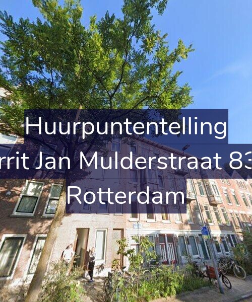 Foto gevel Huurpuntentelling voor Gerrit Jan Mulderstraat 83-B, Rotterdam