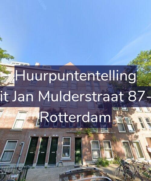 Foto gevel Huurpuntentelling voor Gerrit Jan Mulderstraat 87-B01, Rotterdam