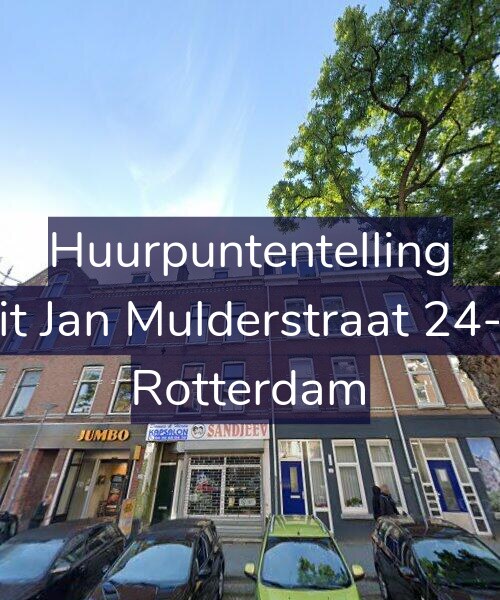 Foto gevel Huurpuntentelling voor Gerrit Jan Mulderstraat 24-A02, Rotterdam