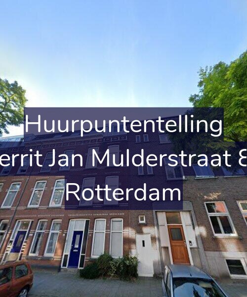 Foto gevel Huurpuntentelling voor Gerrit Jan Mulderstraat 82, Rotterdam