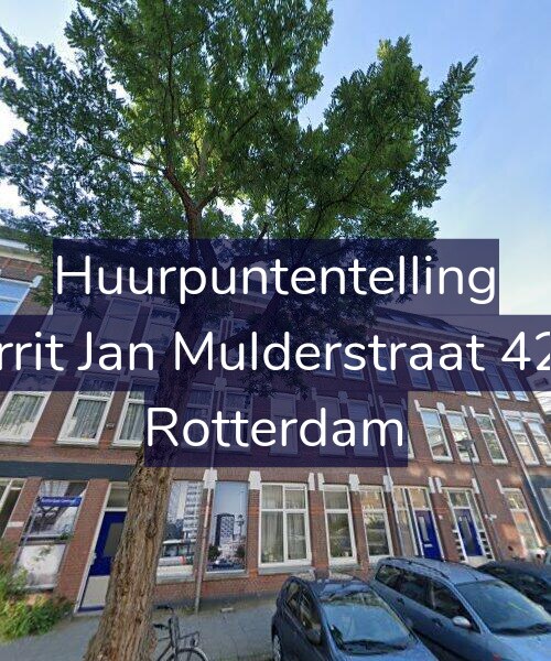 Foto gevel Huurpuntentelling voor Gerrit Jan Mulderstraat 42-B, Rotterdam