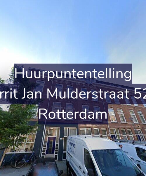 Foto gevel Huurpuntentelling voor Gerrit Jan Mulderstraat 52-F, Rotterdam