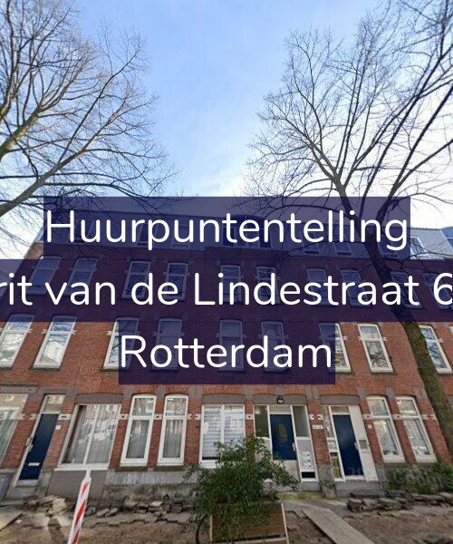 Foto gevel Huurpuntentelling voor Gerrit van de Lindestraat 66-C, Rotterdam