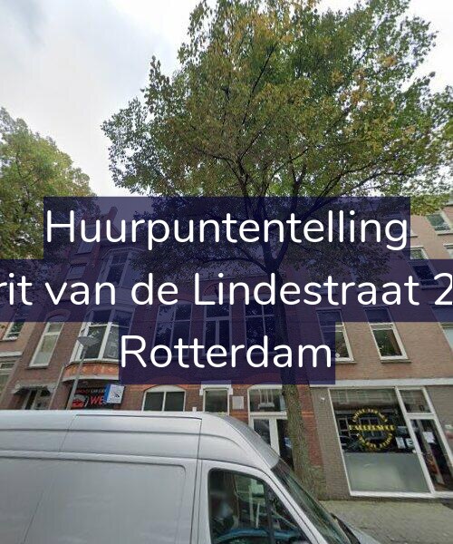 Foto gevel Huurpuntentelling voor Gerrit van de Lindestraat 20-B, Rotterdam