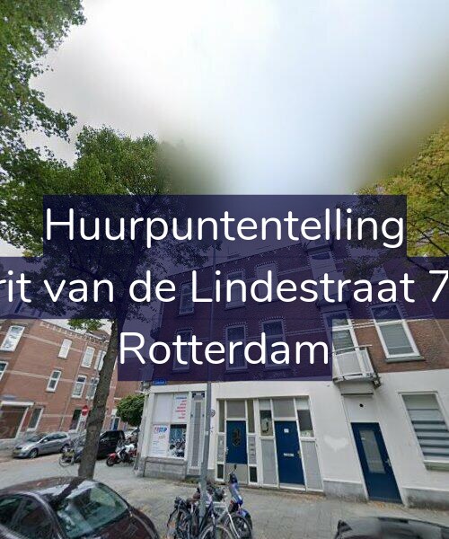 Foto gevel Huurpuntentelling voor Gerrit van de Lindestraat 71-A, Rotterdam