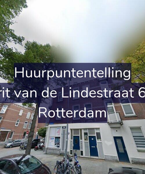 Foto gevel Huurpuntentelling voor Gerrit van de Lindestraat 69-A, Rotterdam