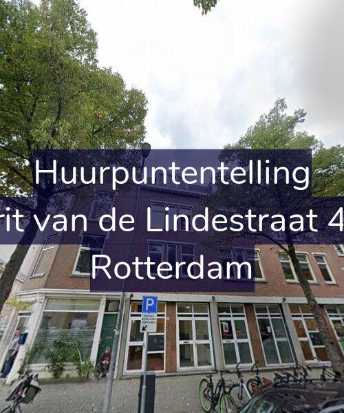 Foto gevel Huurpuntentelling voor Gerrit van de Lindestraat 41-A, Rotterdam