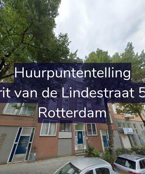 Foto gevel Huurpuntentelling voor Gerrit van de Lindestraat 53-B, Rotterdam