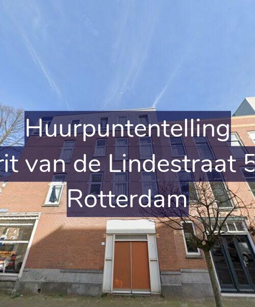 Foto gevel Huurpuntentelling voor Gerrit van de Lindestraat 56-C, Rotterdam
