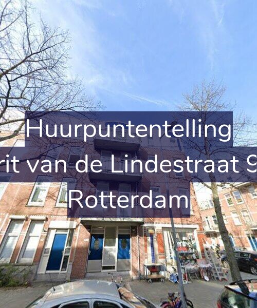 Foto gevel Huurpuntentelling voor Gerrit van de Lindestraat 91-E, Rotterdam