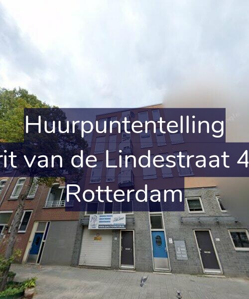 Foto gevel Huurpuntentelling voor Gerrit van de Lindestraat 47-D, Rotterdam
