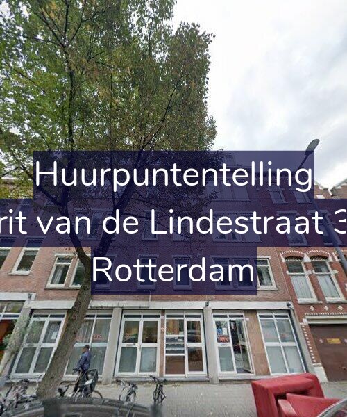 Foto gevel Huurpuntentelling voor Gerrit van de Lindestraat 35-F, Rotterdam