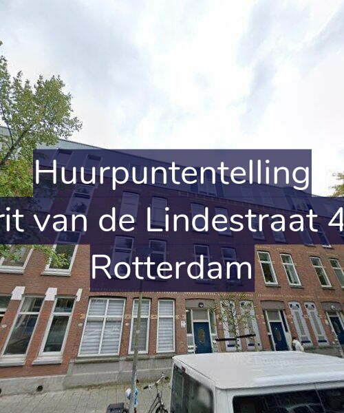 Foto gevel Huurpuntentelling voor Gerrit van de Lindestraat 46-A, Rotterdam