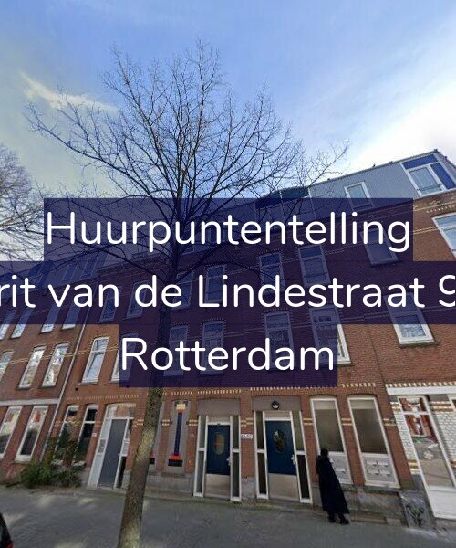 Foto gevel Huurpuntentelling voor Gerrit van de Lindestraat 90-F, Rotterdam