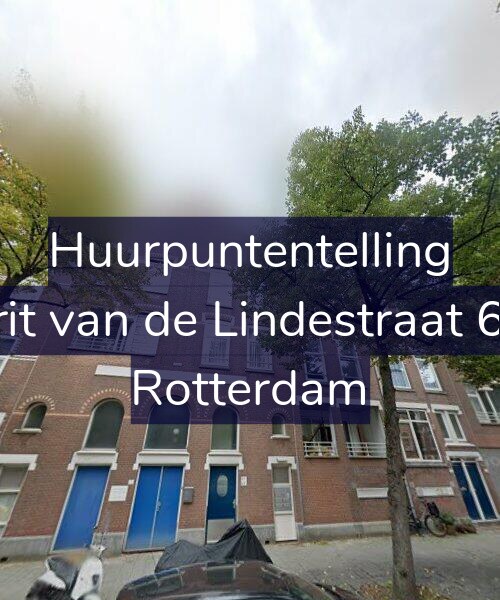 Foto gevel Huurpuntentelling voor Gerrit van de Lindestraat 61-B, Rotterdam