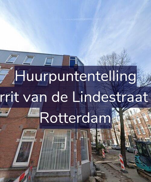 Foto gevel Huurpuntentelling voor Gerrit van de Lindestraat 62, Rotterdam