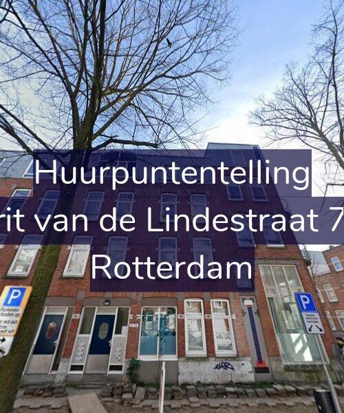Foto gevel Huurpuntentelling voor Gerrit van de Lindestraat 76-C, Rotterdam