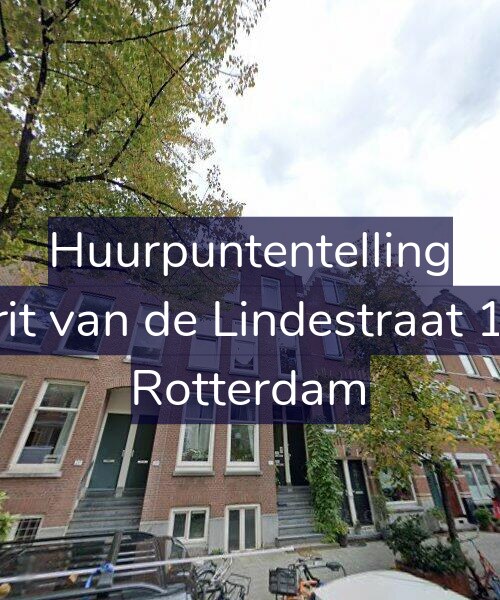 Foto gevel Huurpuntentelling voor Gerrit van de Lindestraat 19-C, Rotterdam