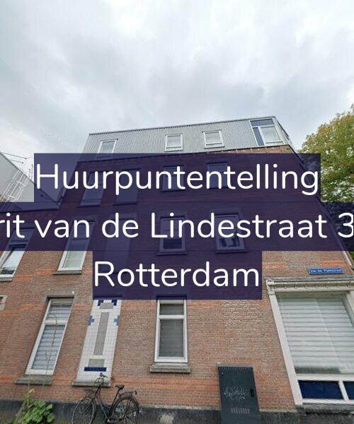 Foto gevel Huurpuntentelling voor Gerrit van de Lindestraat 38-A, Rotterdam